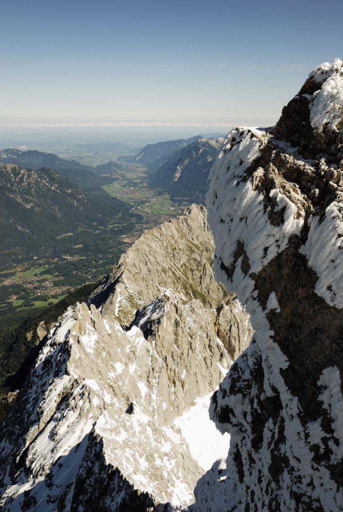 Von der Zugspitze