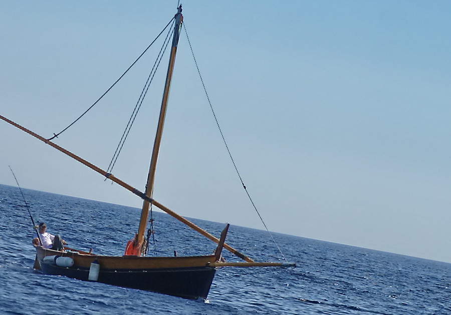 vor Alghero (10° Neigung)