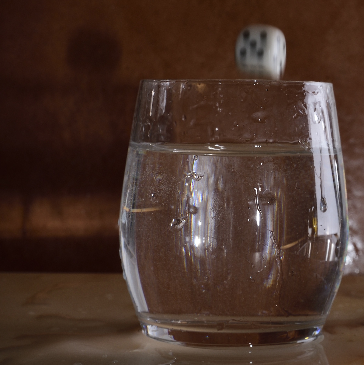 Würfel Glas  10 (5)