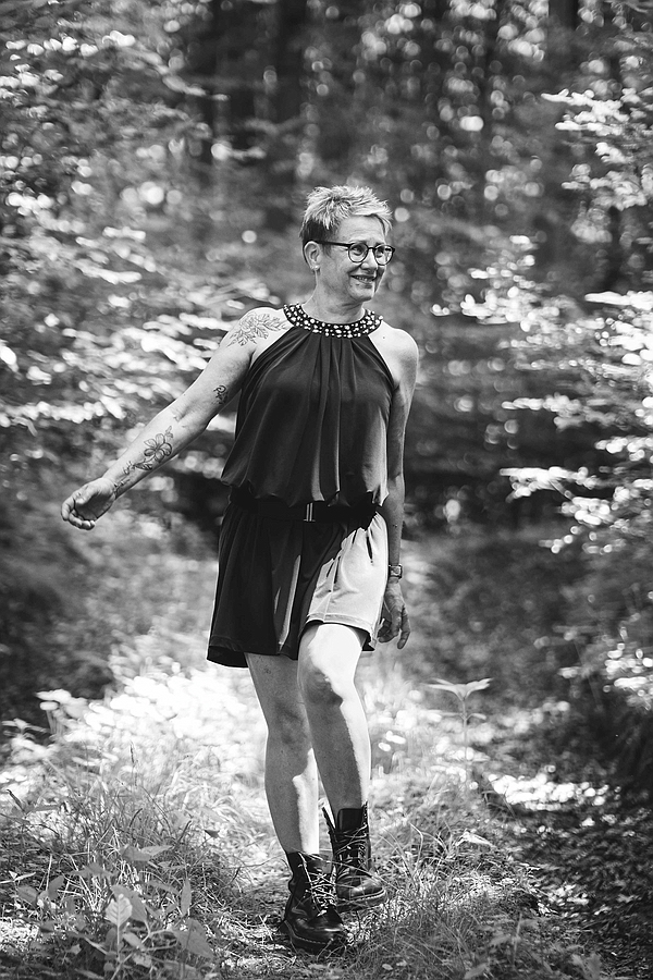 Walking the sunshine