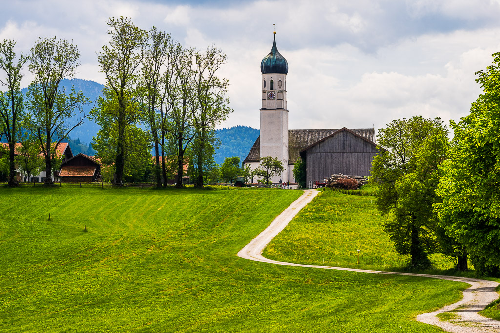 Wanderweg nach Gaissach