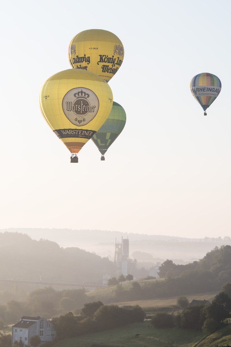 Warstein Montgolfiade Massenstart 5