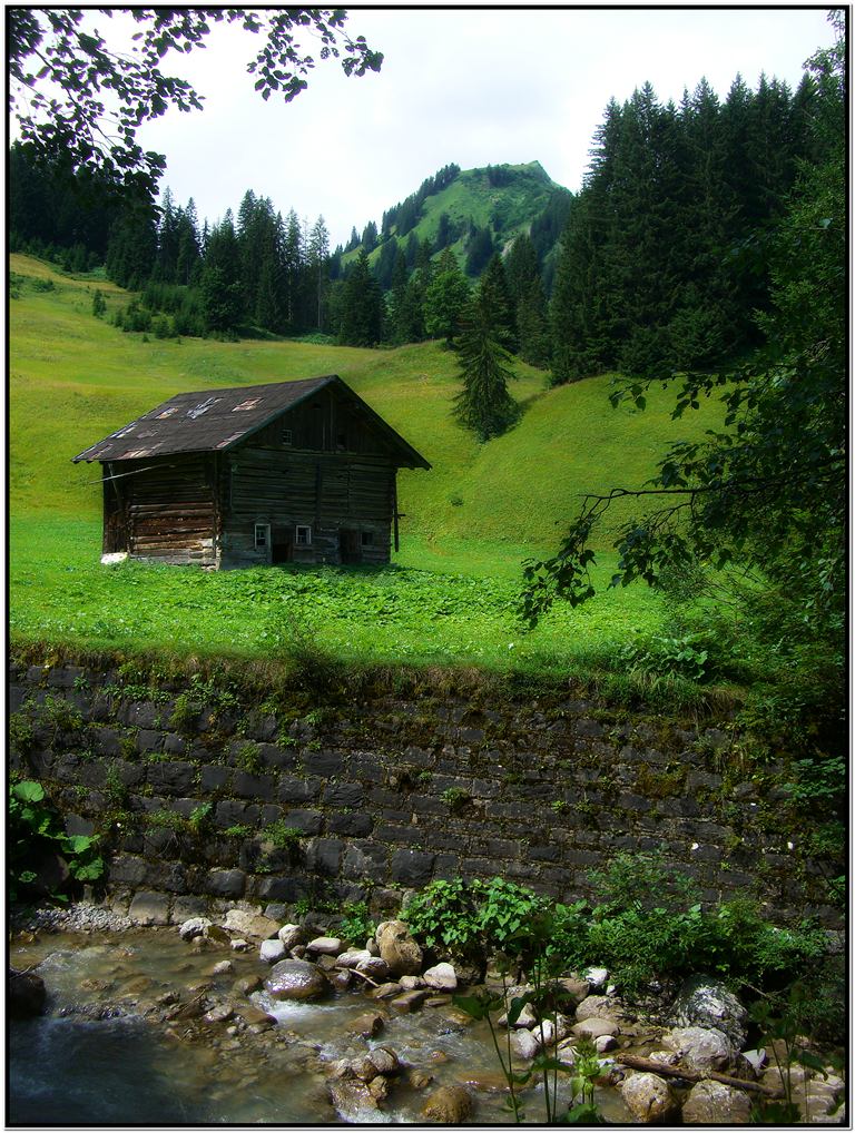 Was für eine schöne Landschaft - und hier sieht es überall so aus...