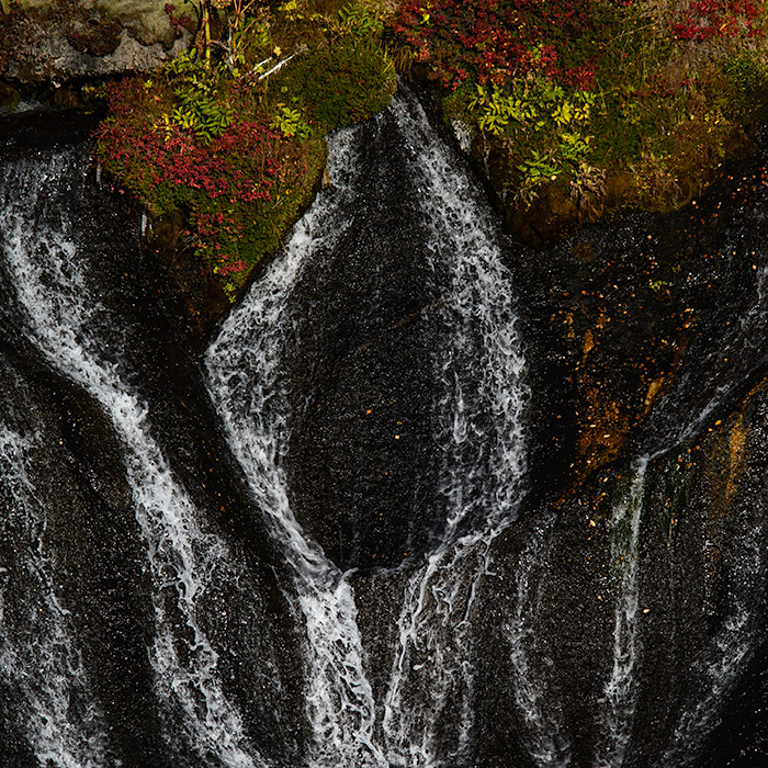 Wasser Hraunfossar