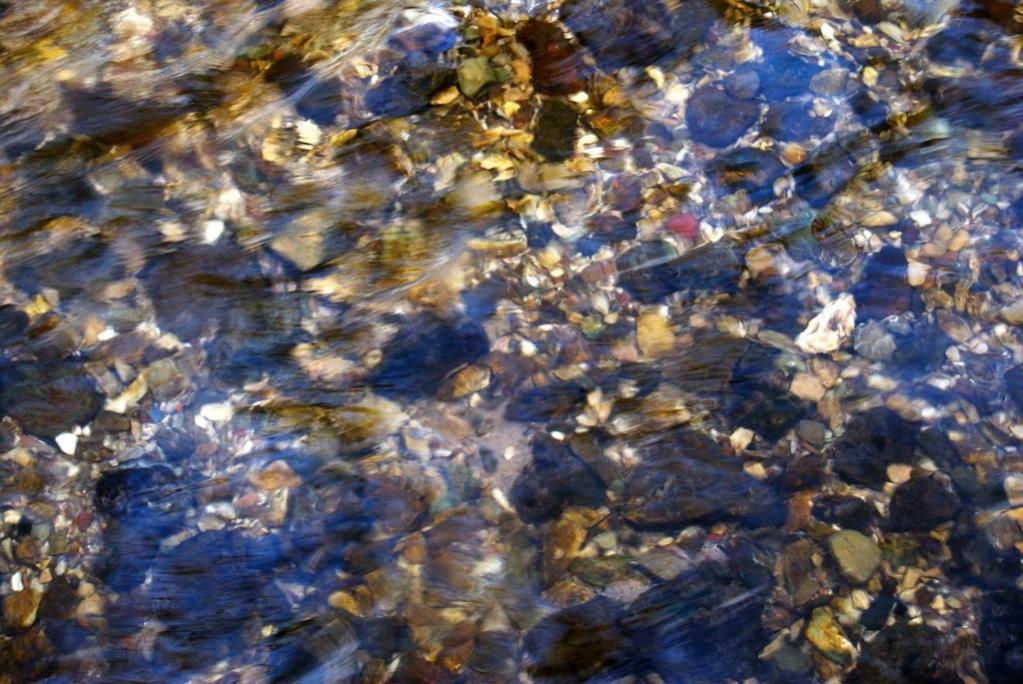 Wasser im Bach