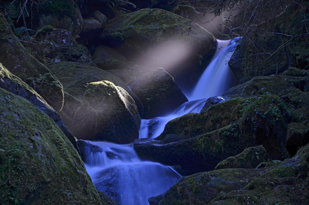 Wasserfälle in Triberg Langzeitaufnahme 4
