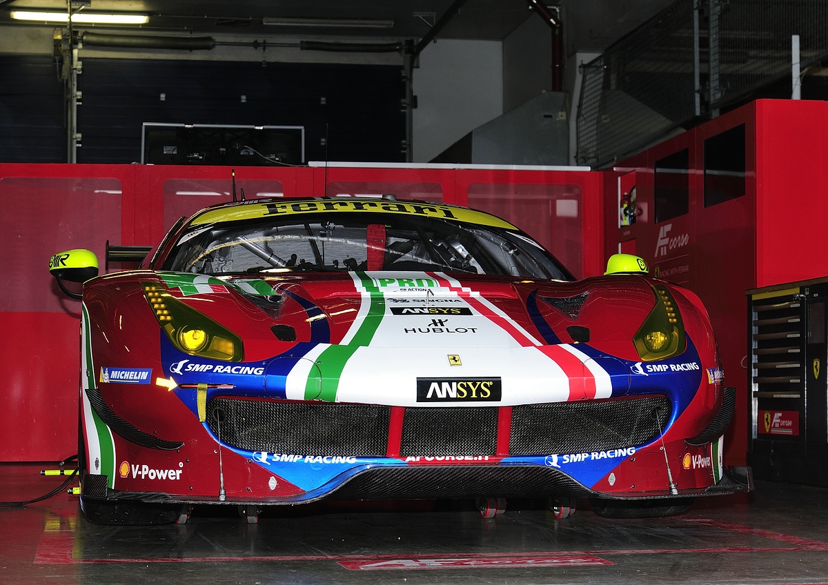 WEC 2017 Nr.71 Ferrari von AF Corse, Ferrari 488 GTE