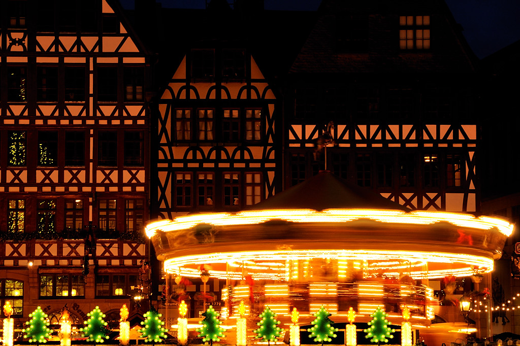Weihnachtsmarkt auf dem Römerberg