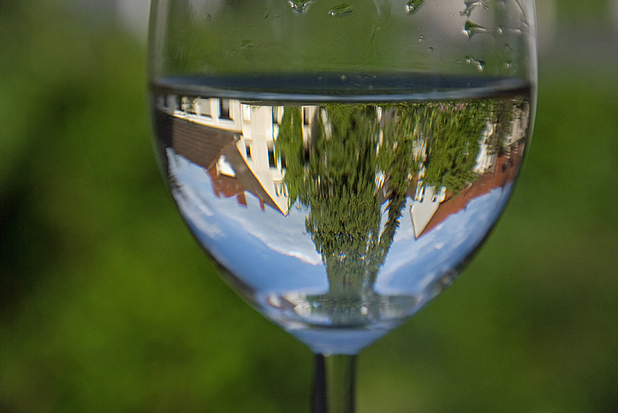 wein am abend