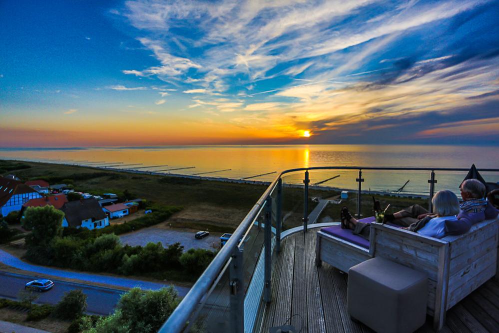 Weitblick mit Blick auf die Ostsee