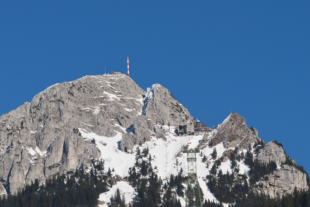 Wendelstein vom Tal aus