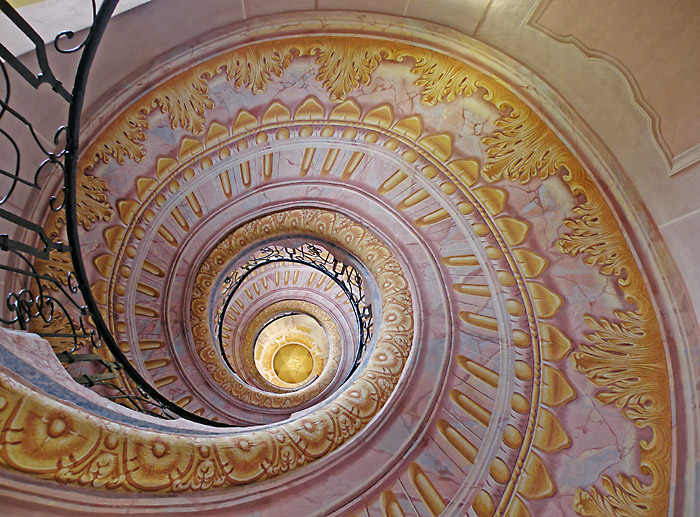 Wendeltreppe im Stift Melk