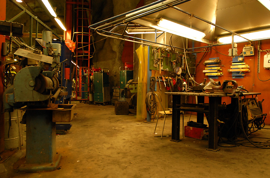 Werkstatt  Arbeitsbereich