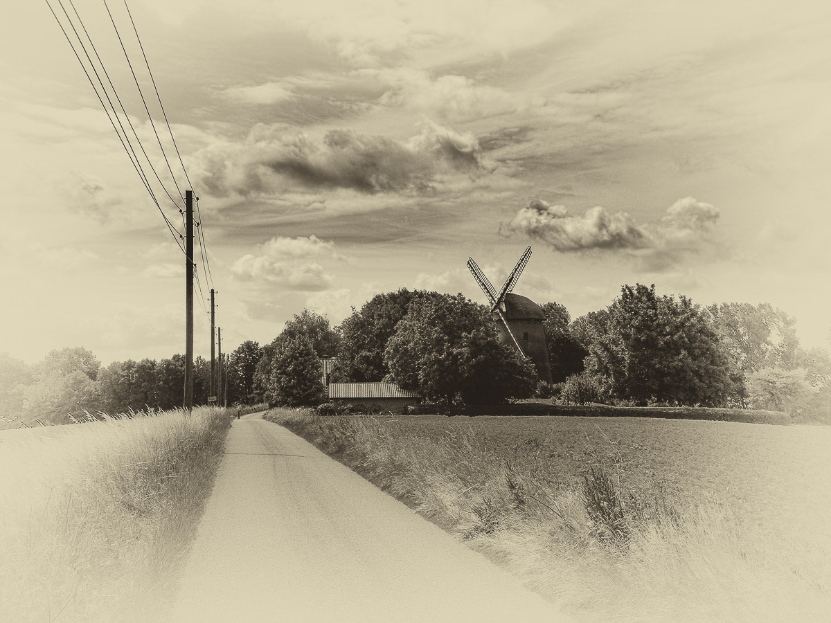 Windmühle bei Vernum