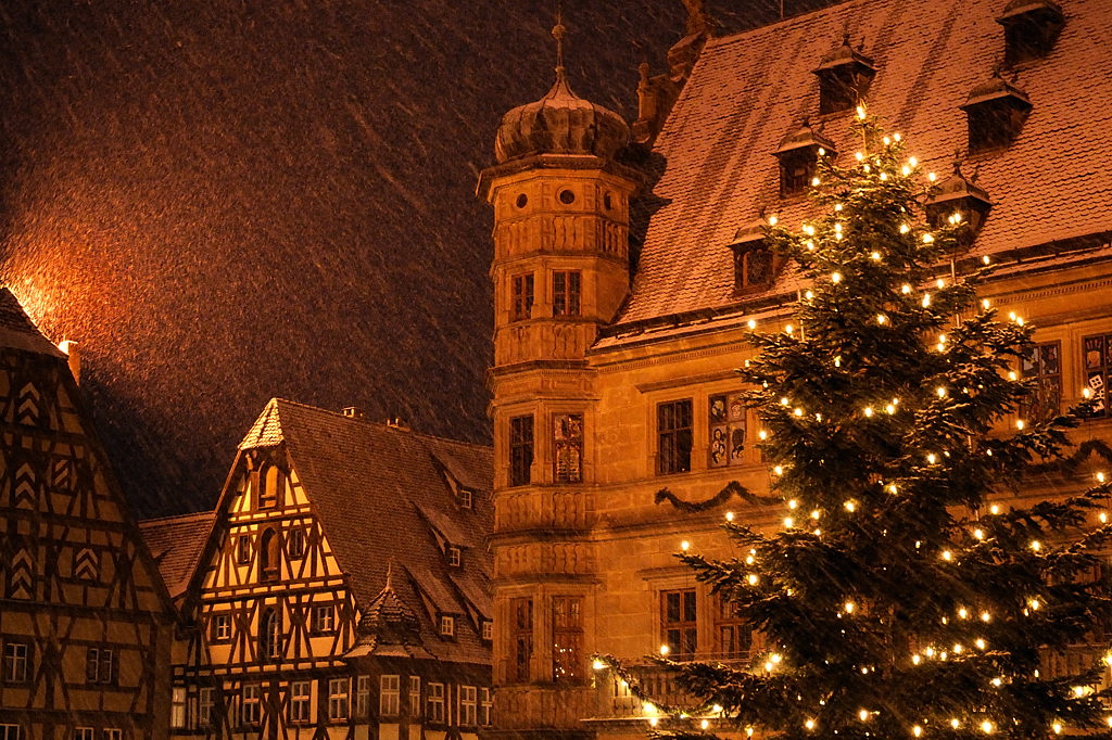Winter in Rothenburg ob der Tauber