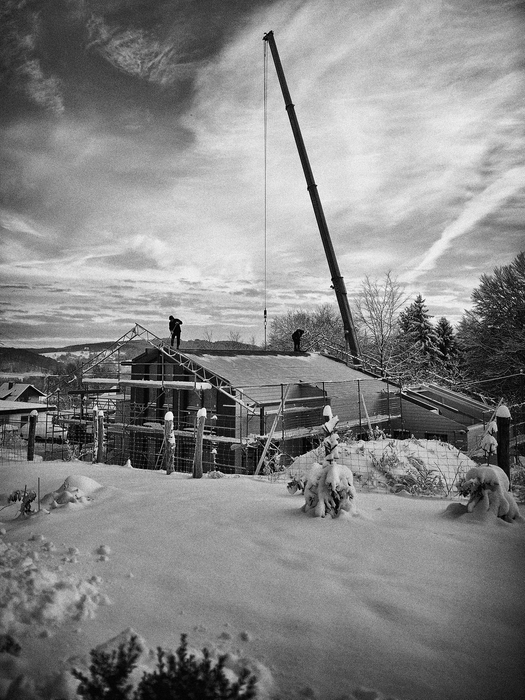 Winterbaustelle