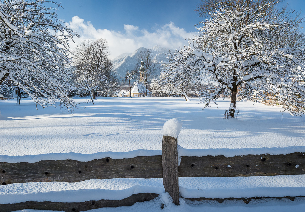 Wintermorgen Oberland