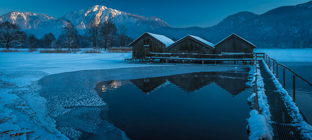 Winternachmittag Kochelsee