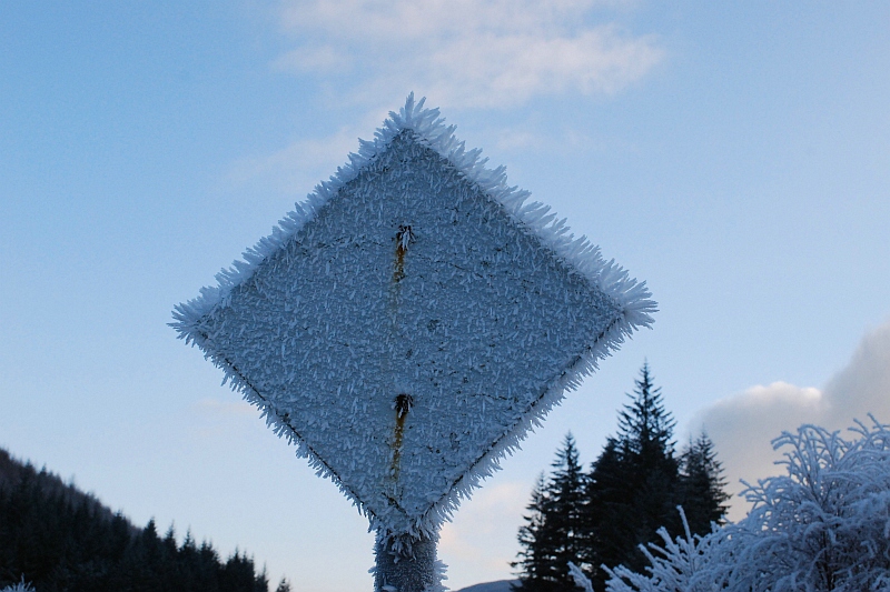 Wo im Winter nie die Sonne hin kommt