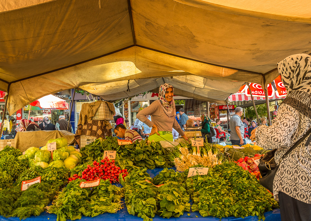 Wochenmarkt in der Türkei