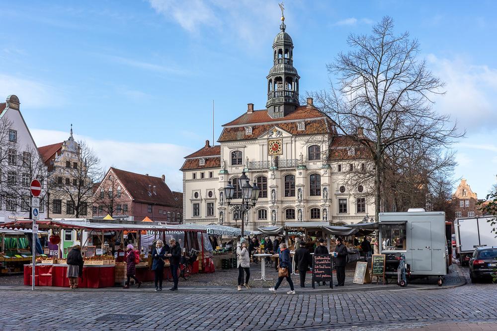 Wochenmarkt in Lüneburg