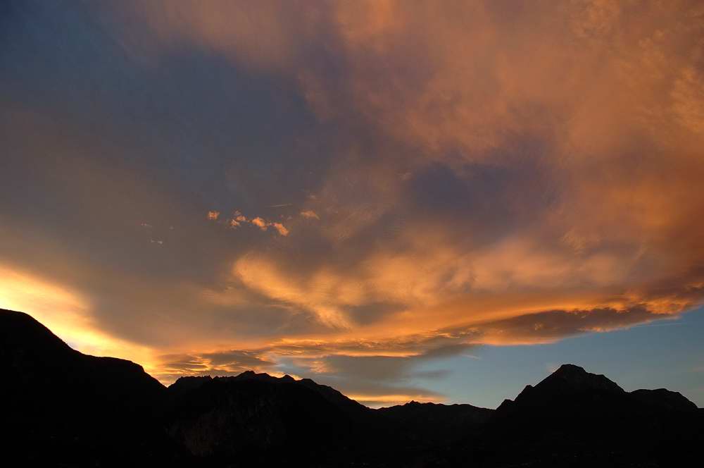Wolken am Gardasee