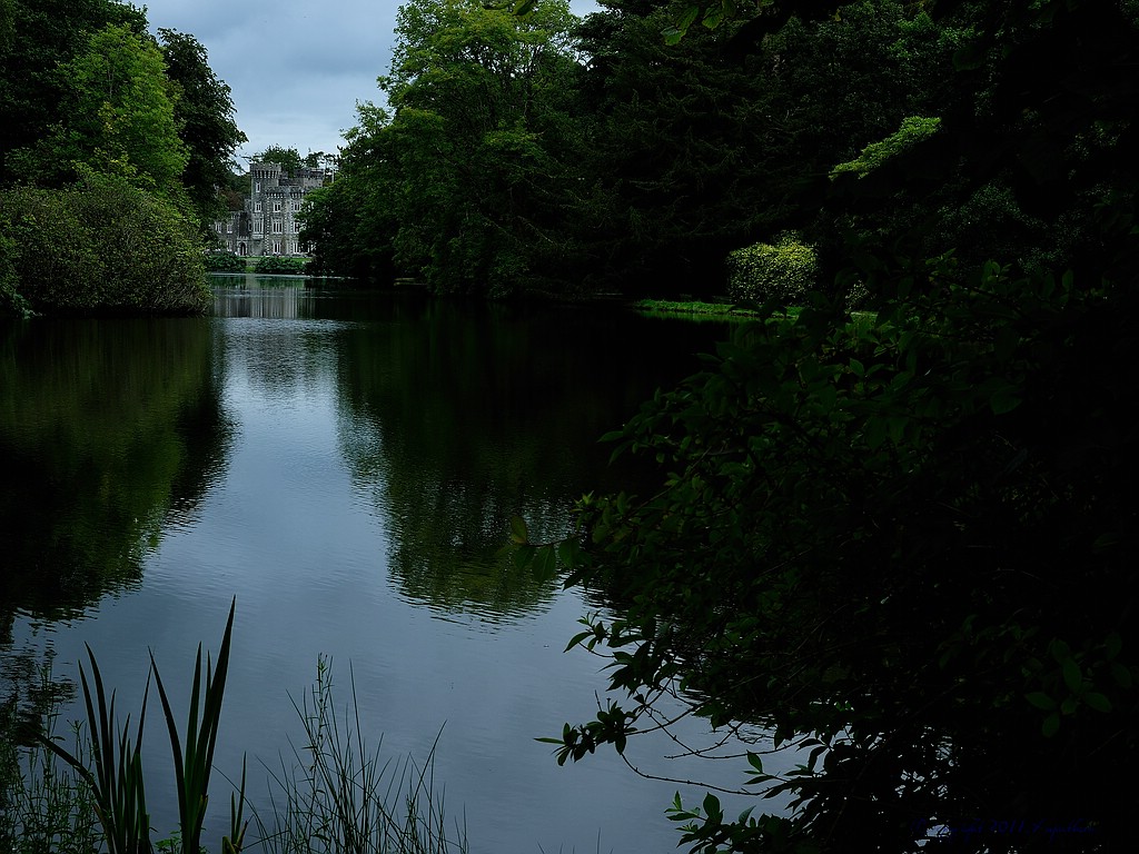 X 0010 Irland 2011 Johnstown Castle and the lake