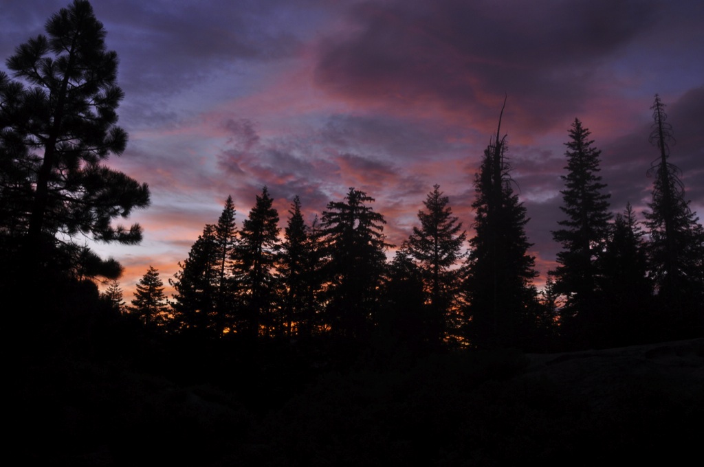 Yosemity Sonnenuntergang