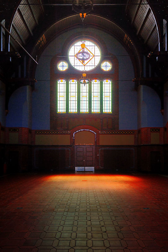 Zeche Zollern -2009 - Fenster Lohnhalle Südseite