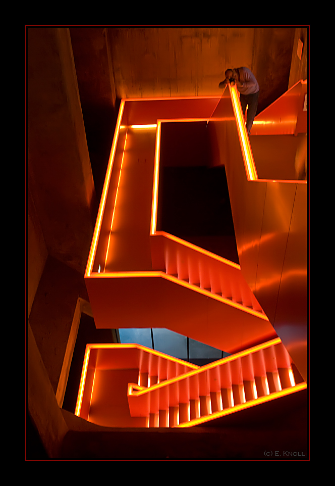Zeche Zollverein, Treppenhaus der Kohlenwäsche