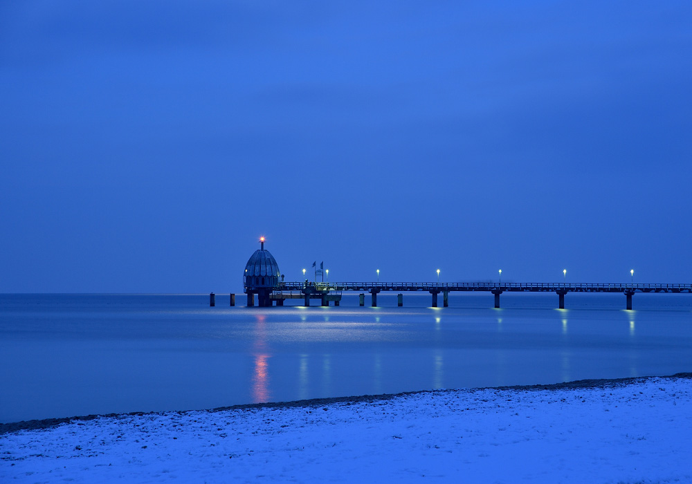 Zinnowitz, blaue Stunde 1