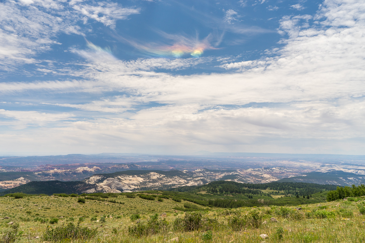 Zirkumhorizontalbogen - Homestead-Overlook, Utah, USA