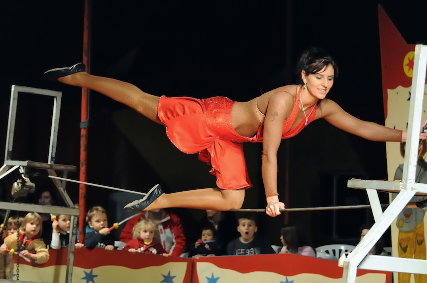 Zirkus Seil