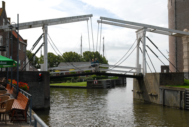 Zugbrücke in Enkhuizen