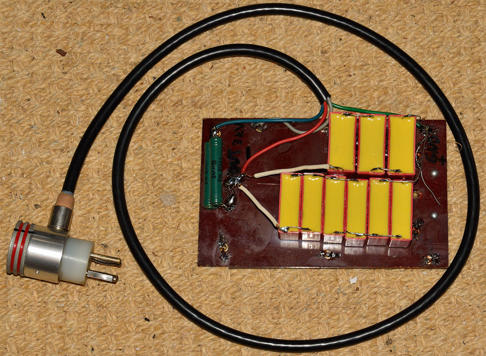 Zwischenadapter für Kurzzeitblitz 0,14µF / 3kV