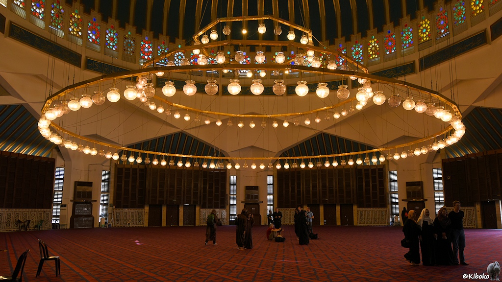 Innenansicht der Moschee