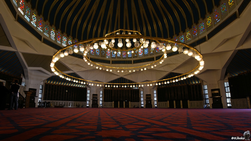 Innenansicht der Moschee