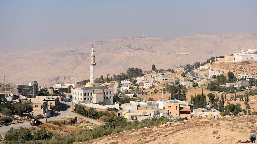 Moschee in einer Ortschaft