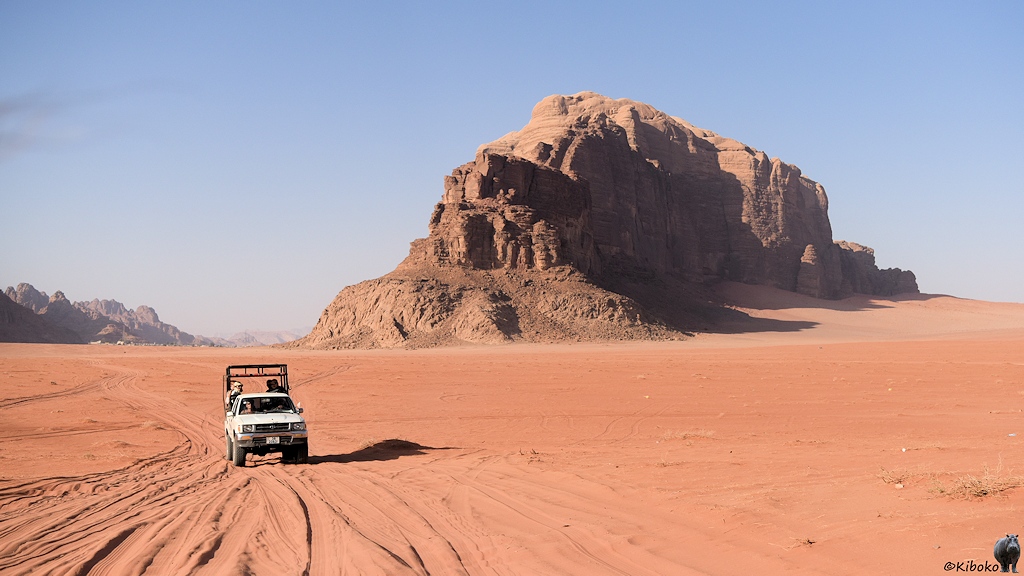 Fahrt durch die Wüste